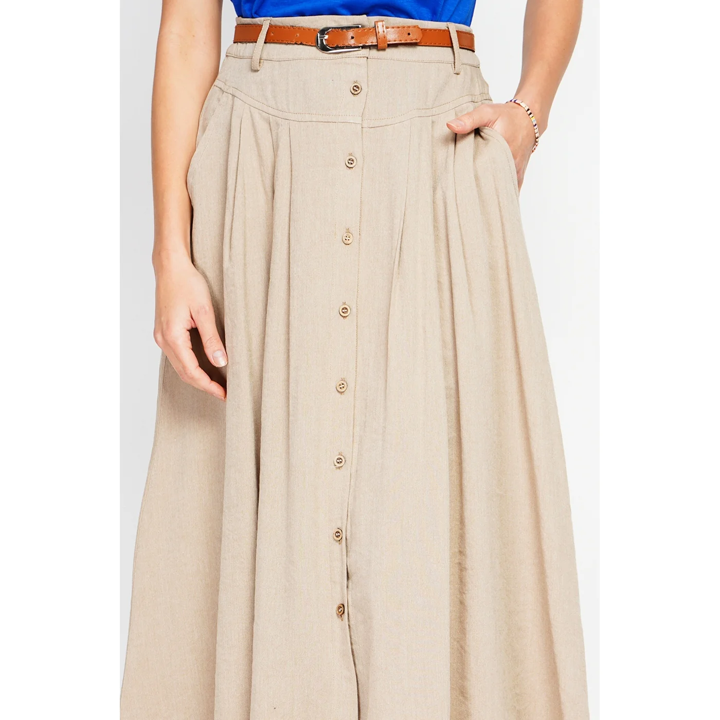 Jupe - Camel - Image 2
