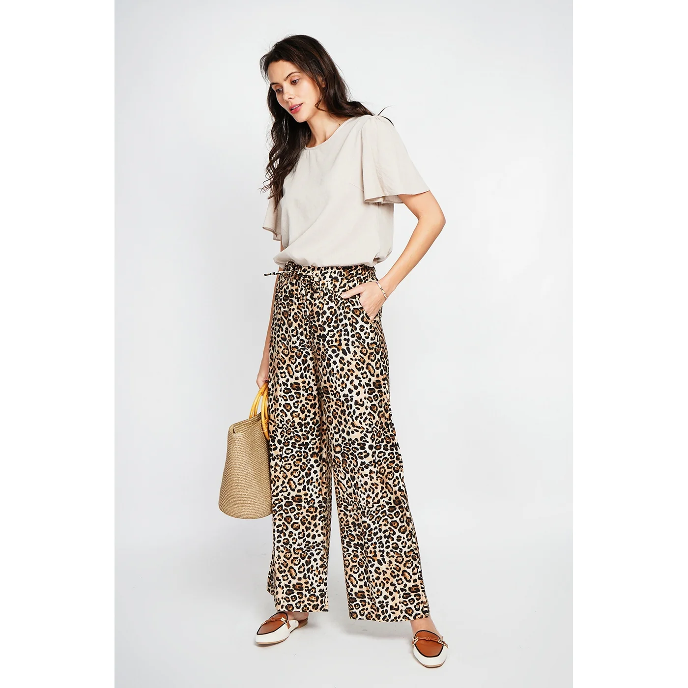 Pantalon - Camel - Image 5