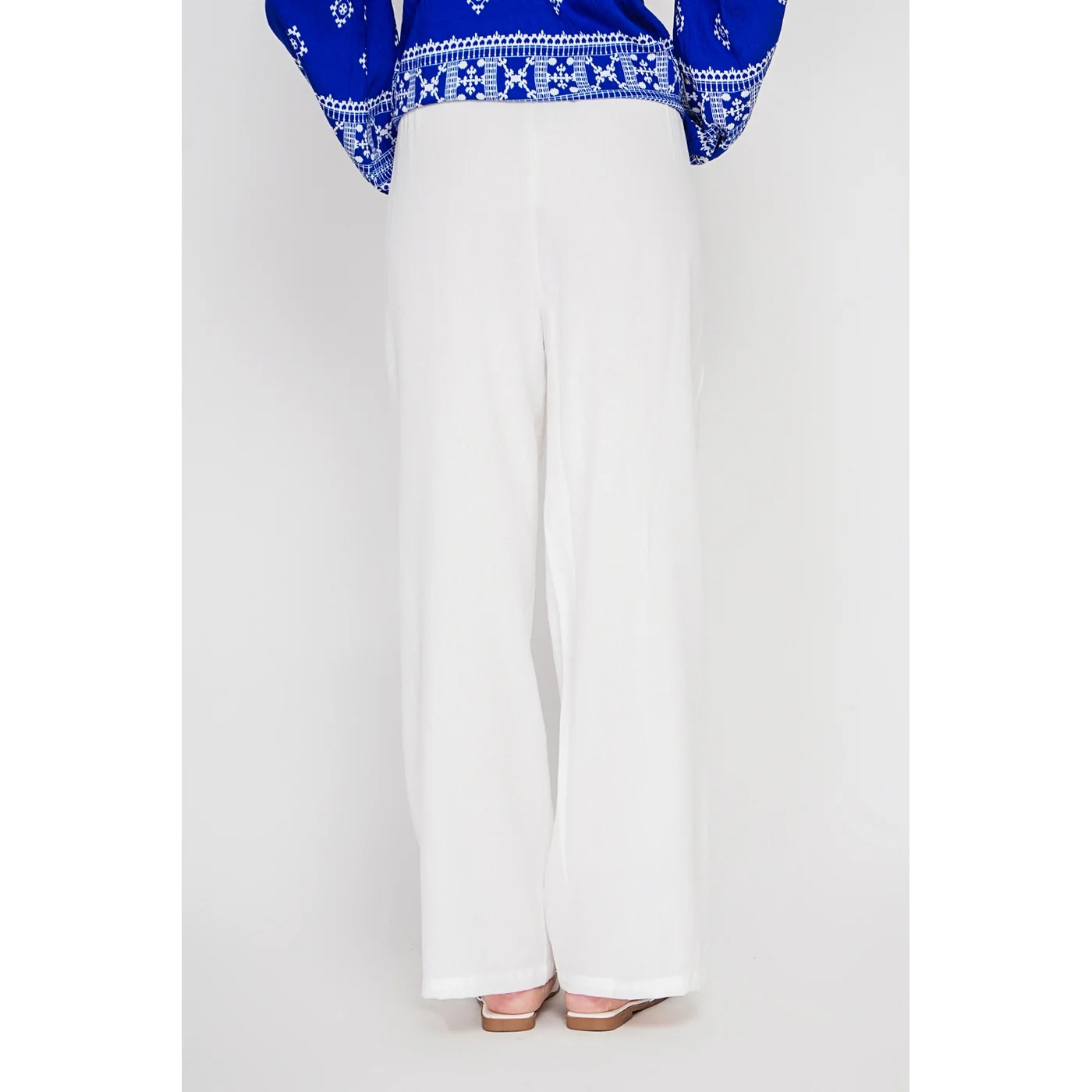 Pantalon - Blanc - Image 3