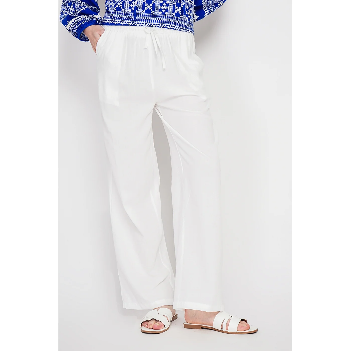 Pantalon - Blanc - Image 5