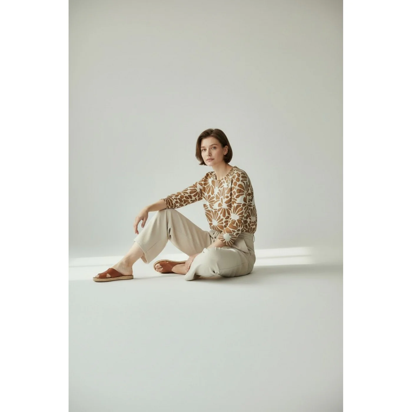 Pantalon - Camel - Image 3