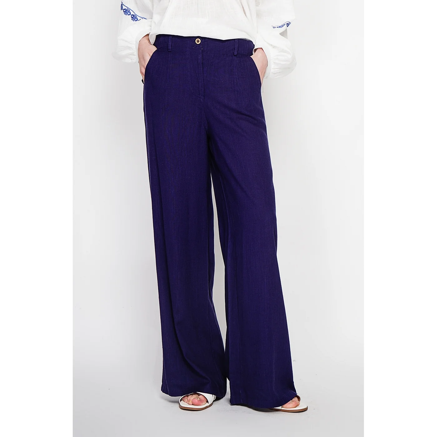 Pantalon - Marine - Image 4
