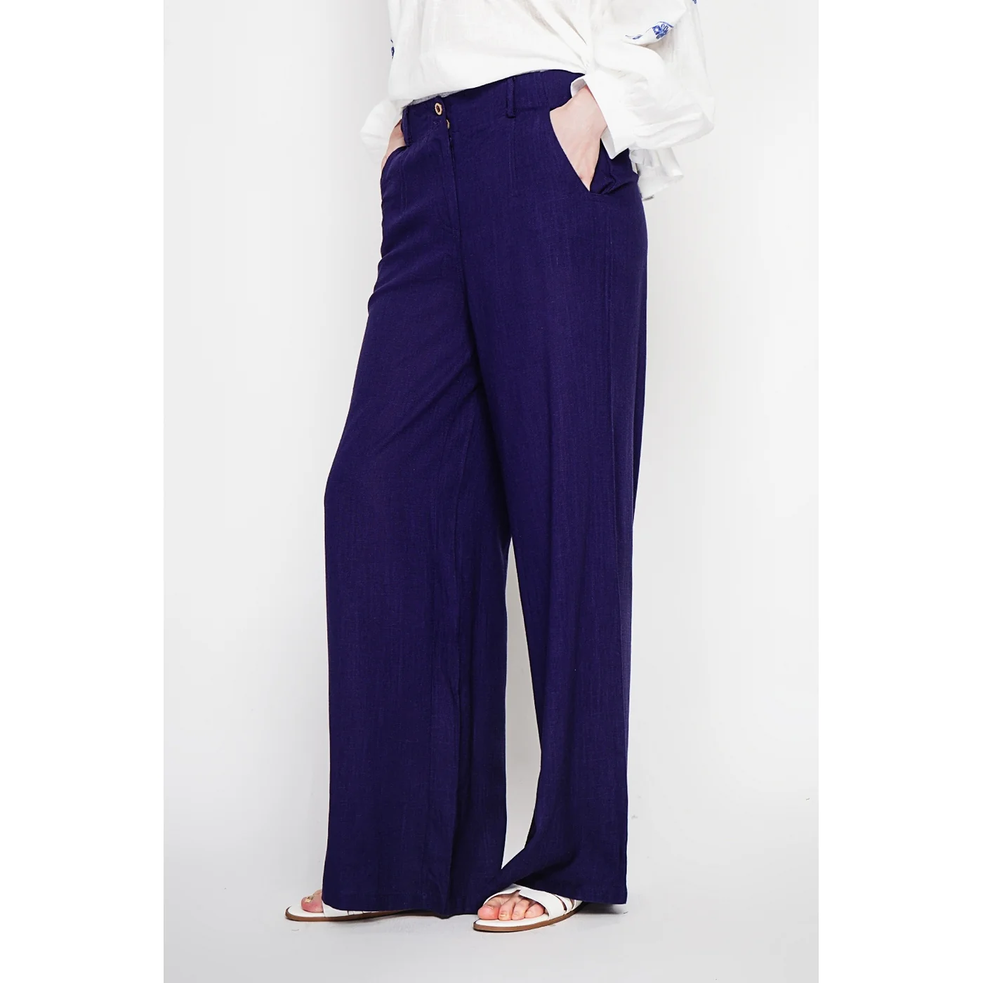 Pantalon - Marine - Image 5
