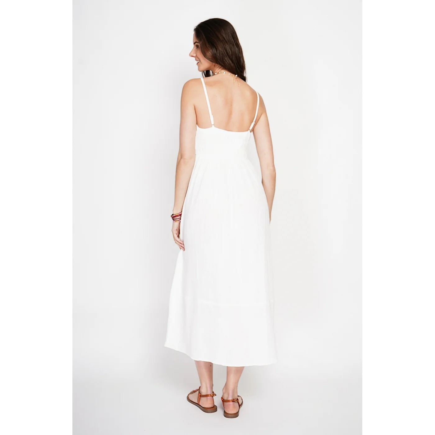 Robe - Blanc - Image 2