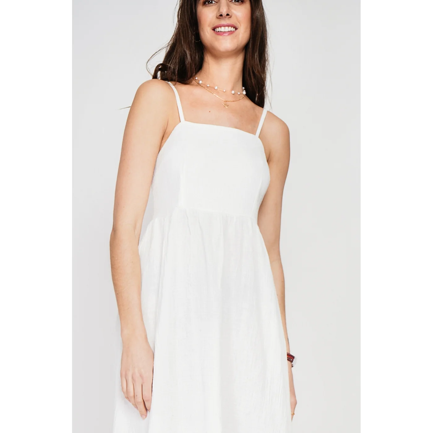 Robe - Blanc - Image 3