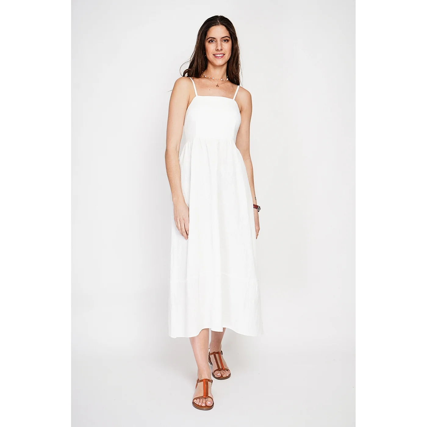 Robe - Blanc - Image 4