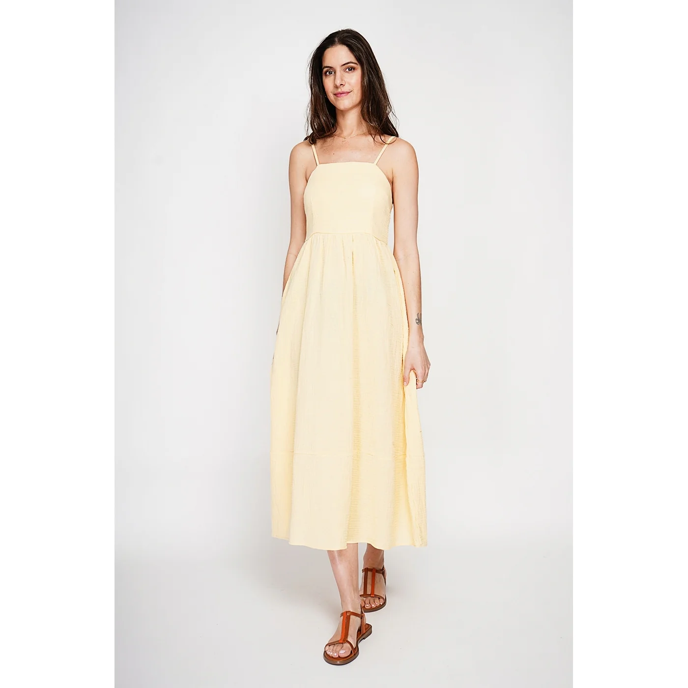 Robe - Jaune - Image 2
