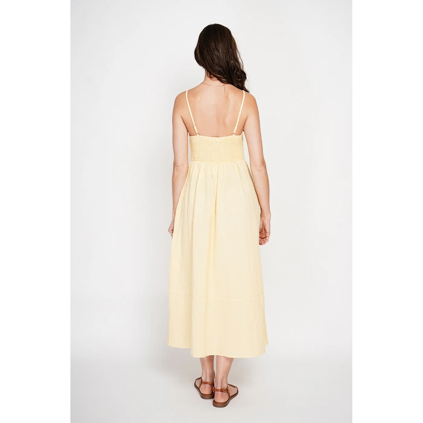 Robe - Jaune - Image 3