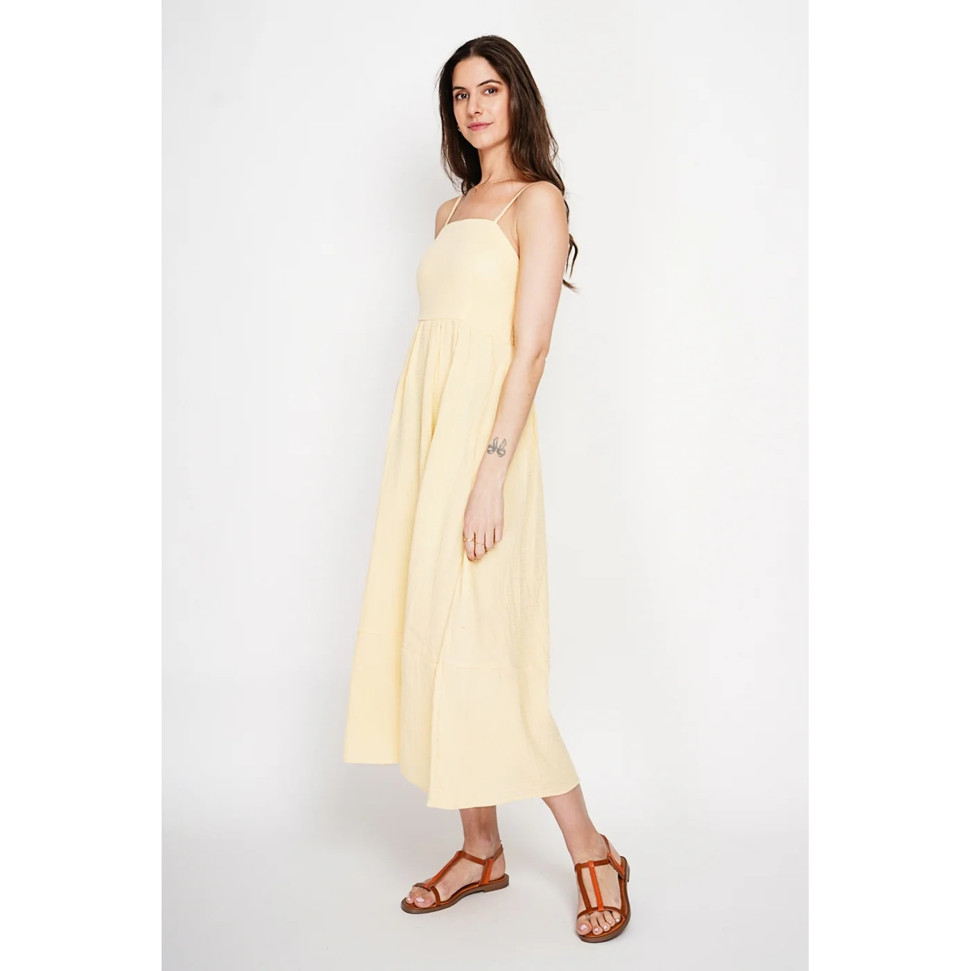 Robe - Jaune - Image 5