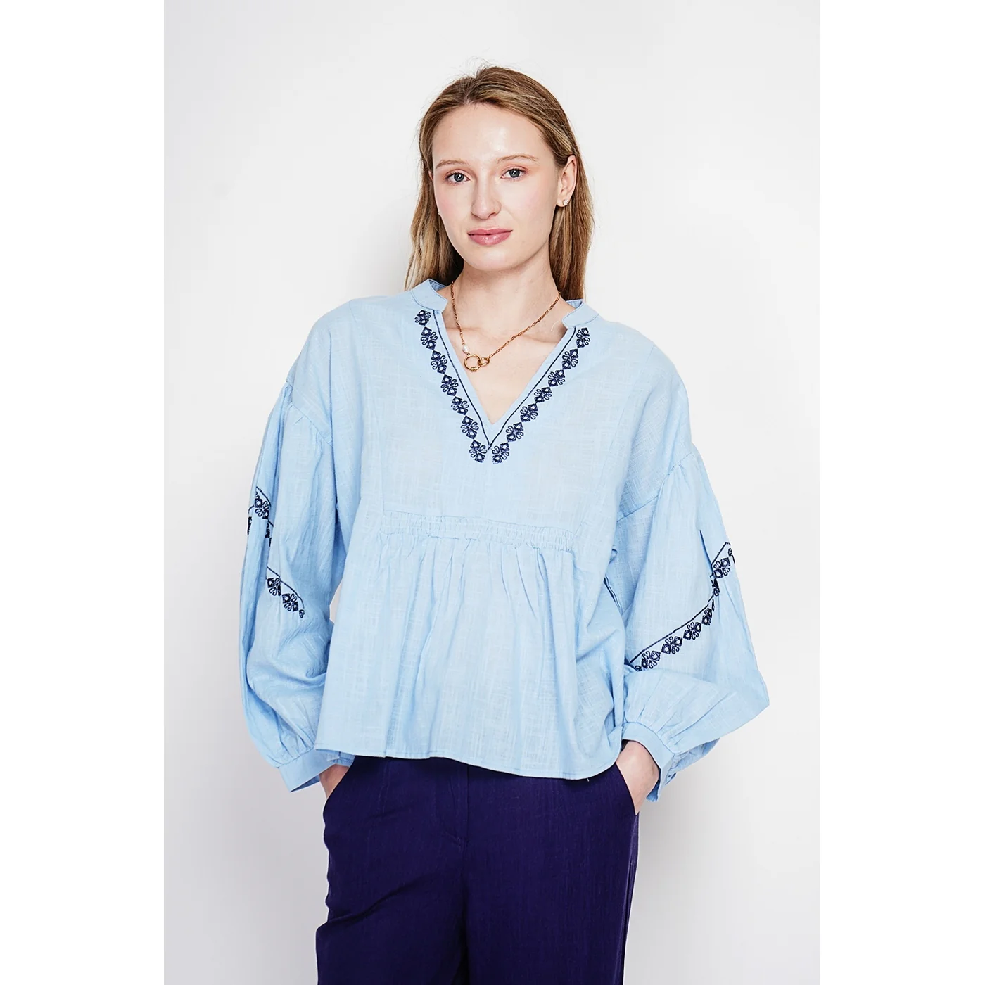 Blouse - Azur - Image 4