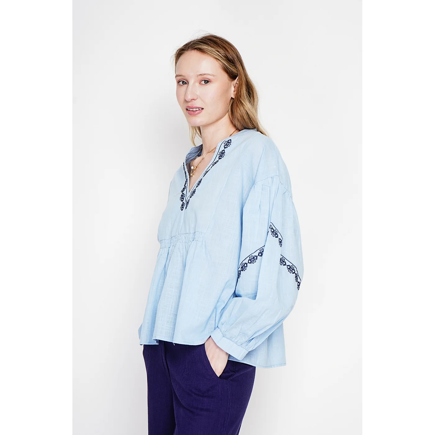 Blouse - Azur - Image 6