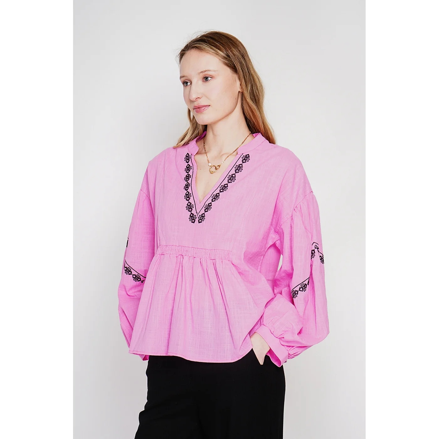Blouse - Fushia - Image 6