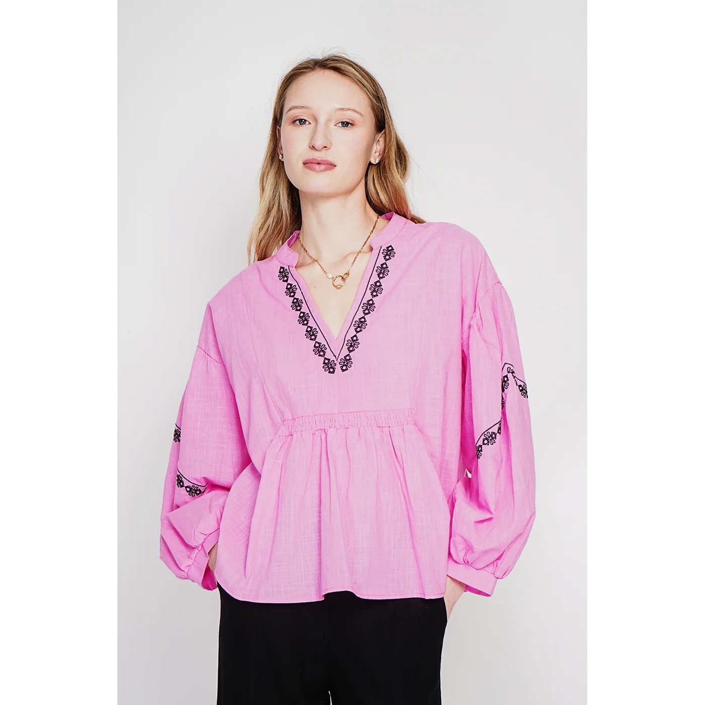 Blouse - Fushia - Image 9