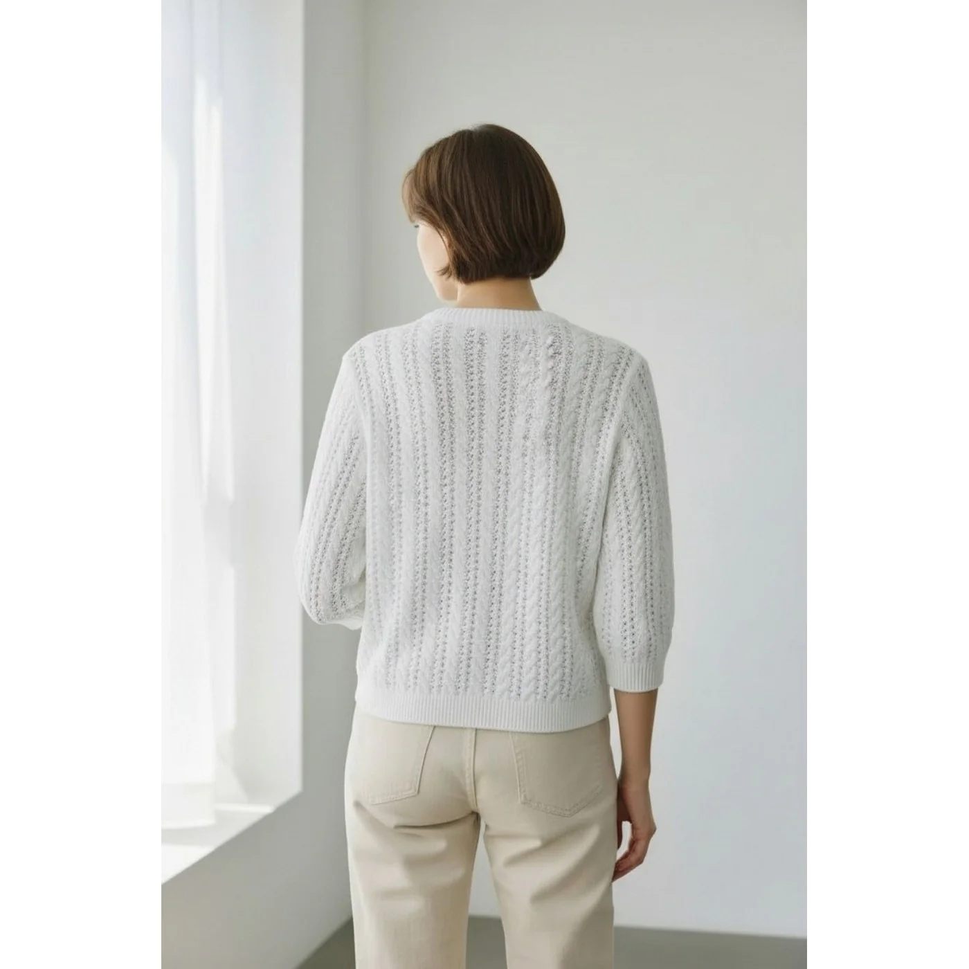 Gilet - Blanc - Image 3
