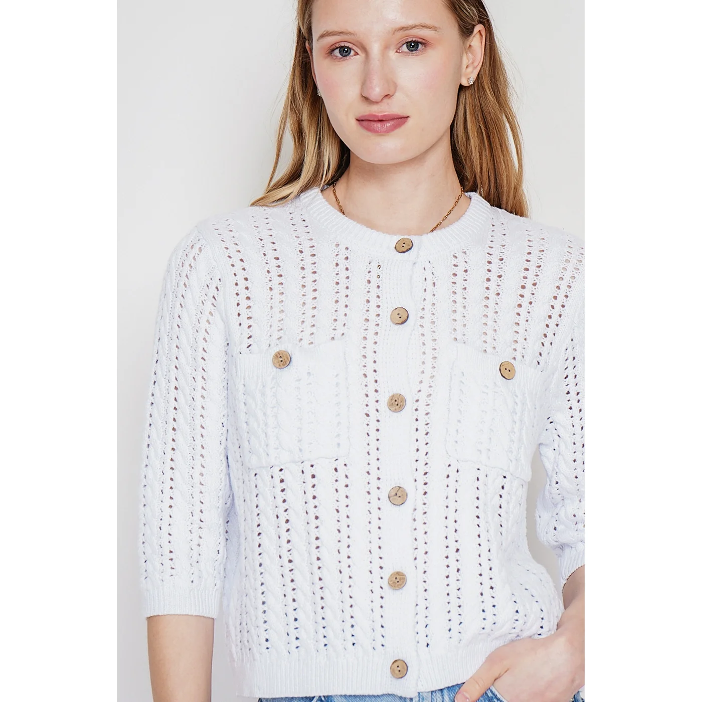 Gilet - Blanc - Image 5