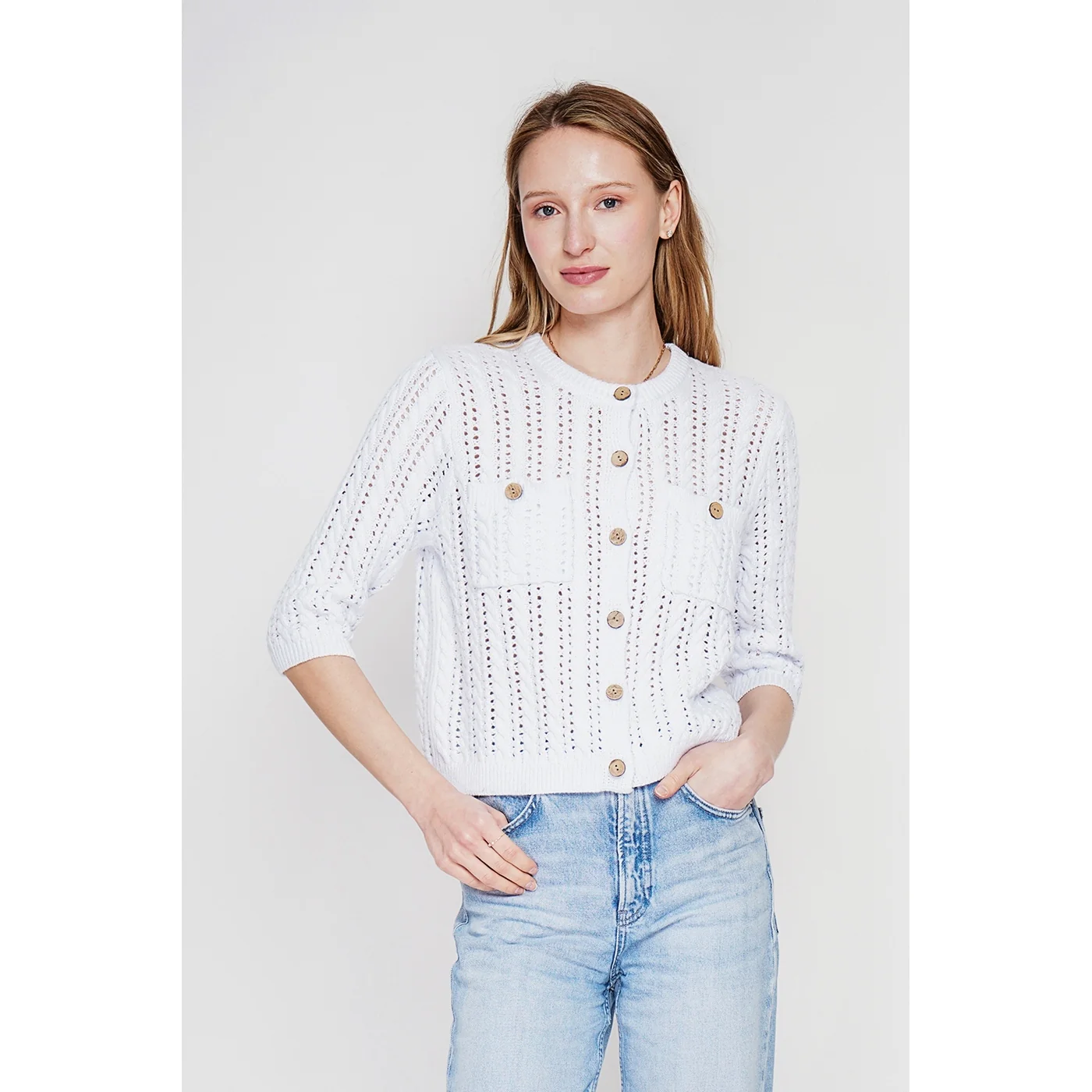 Gilet - Blanc - Image 7