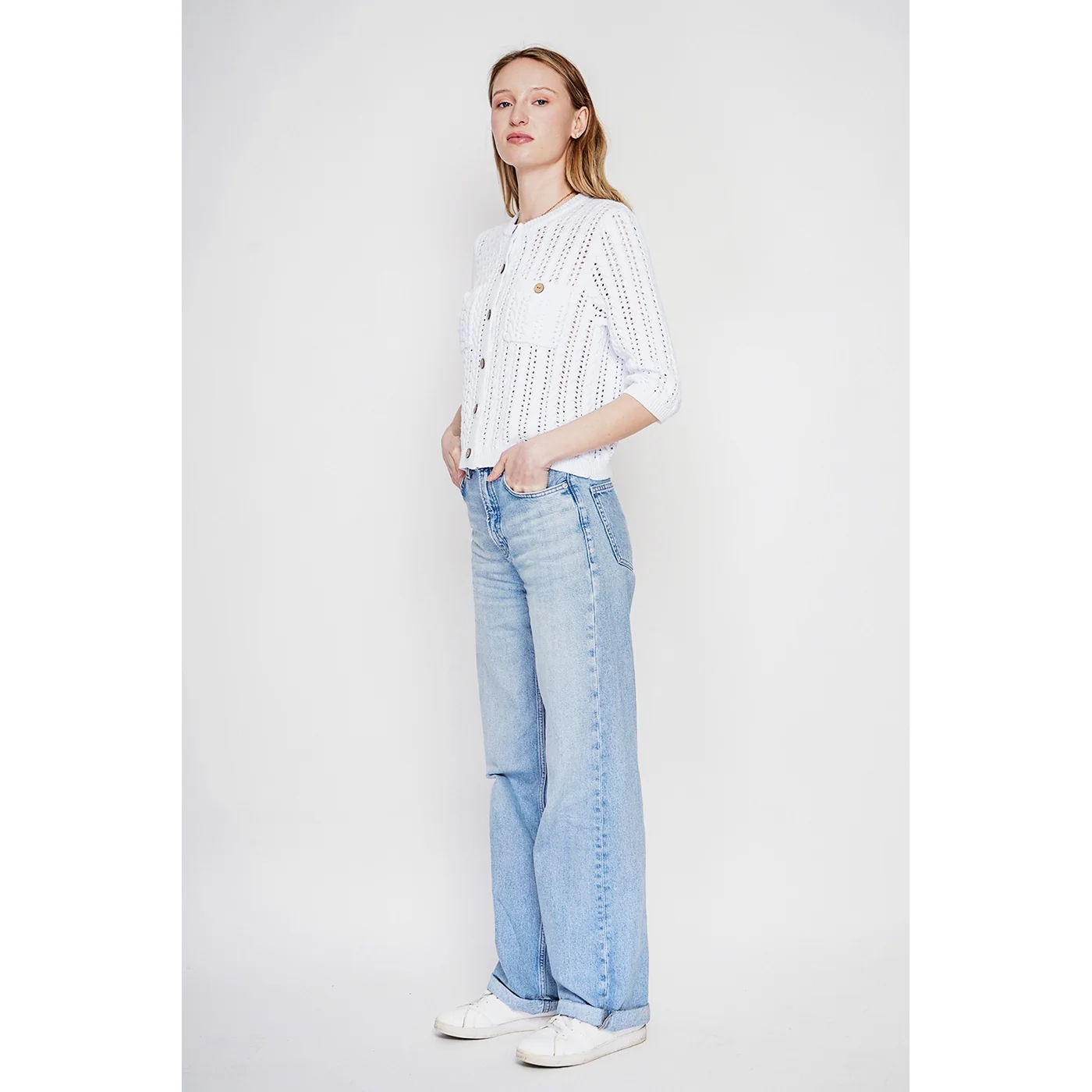 Gilet - Blanc - Image 8