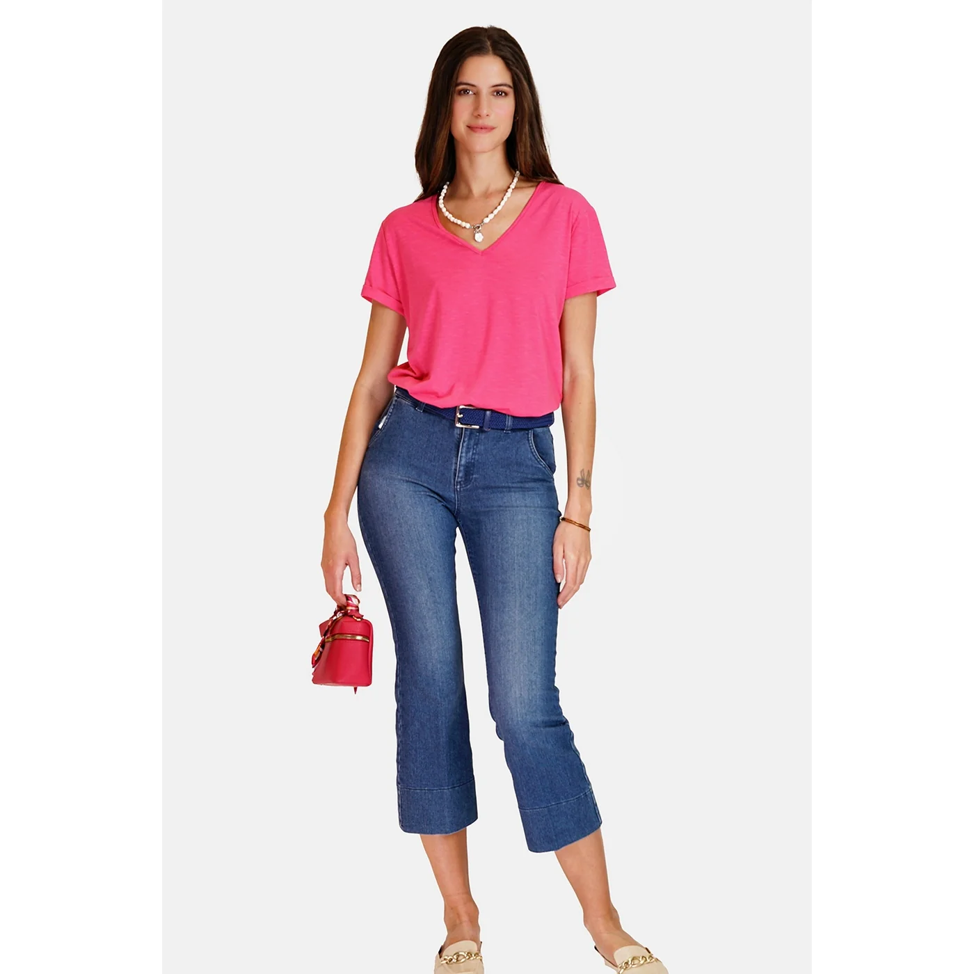 T-Shirt - Fushia - Image 3