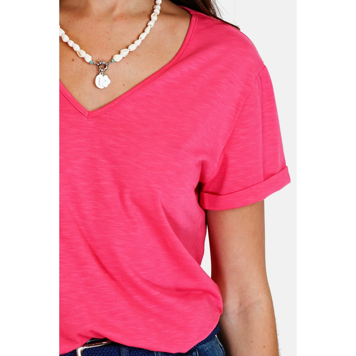 T-Shirt - Fushia - Image 5