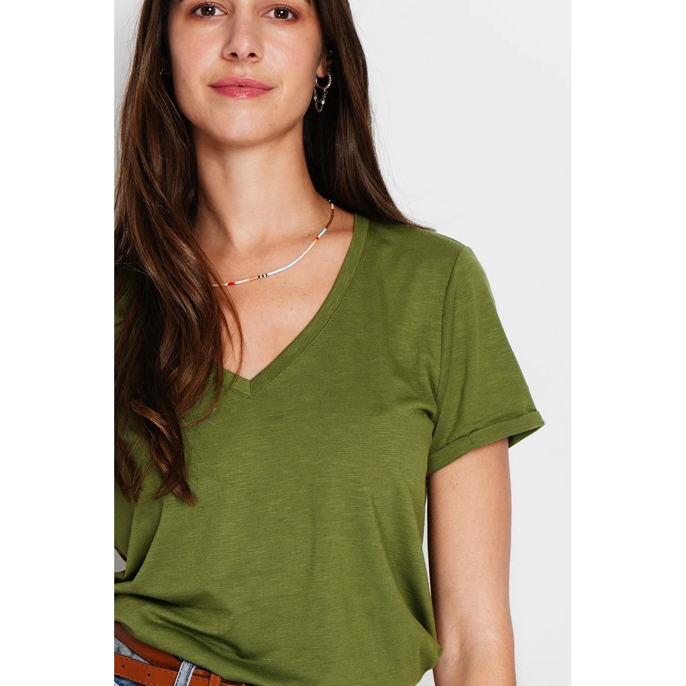 T-Shirt - Kaki Claire - Image 4