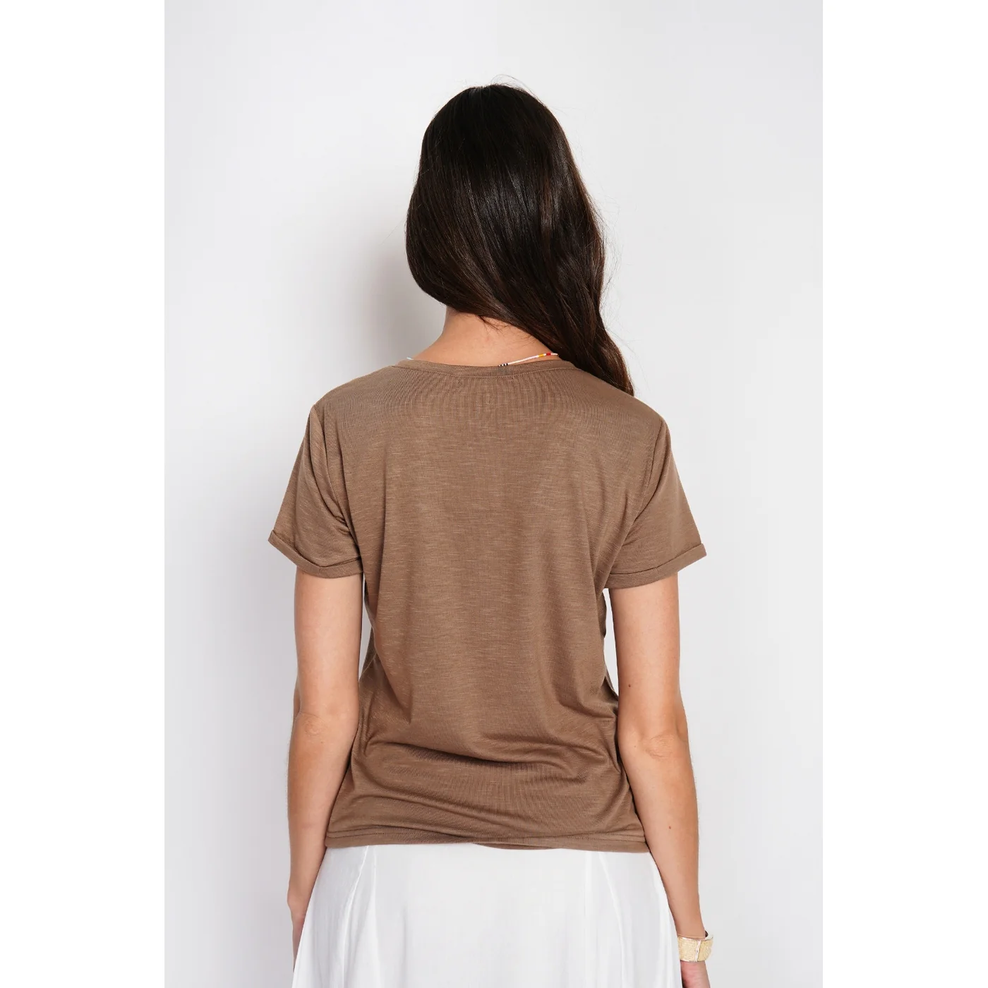 T-Shirt - Marron - Image 2