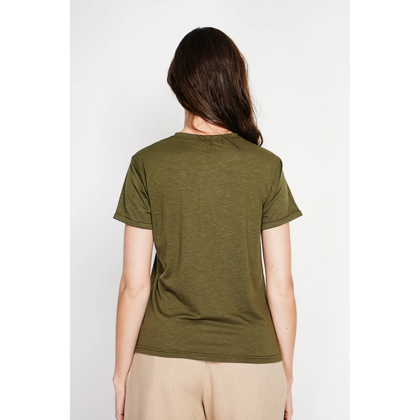 T-Shirt - Kaki Claire - Image 4