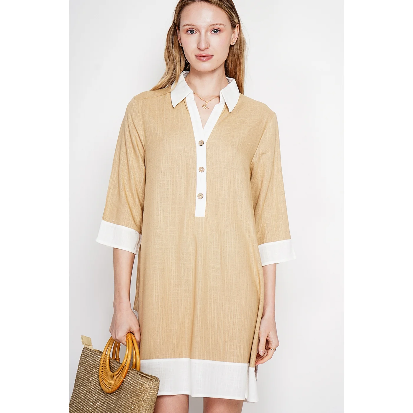 Robe - Camel - Image 2