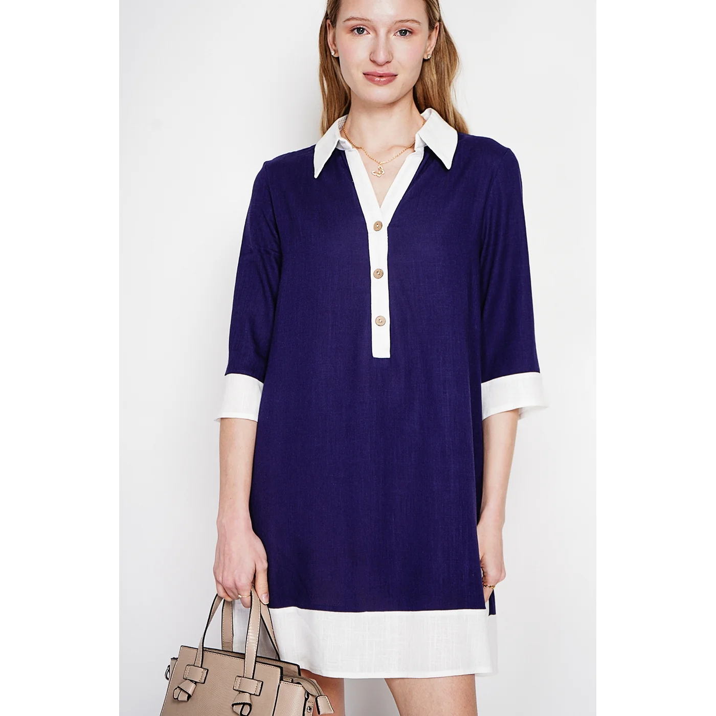 Robe - Marine - Image 4