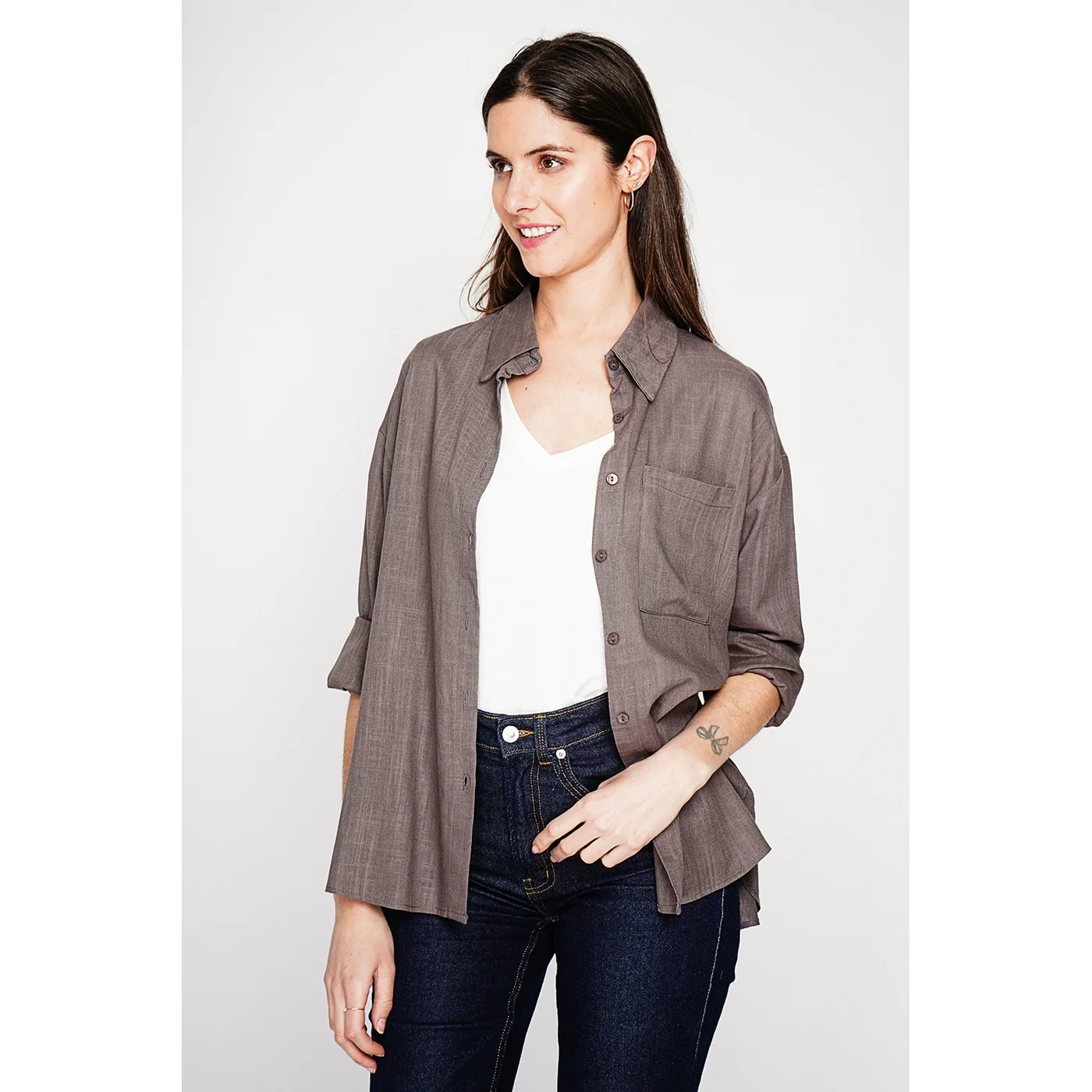 Chemise - Cacao - Image 2