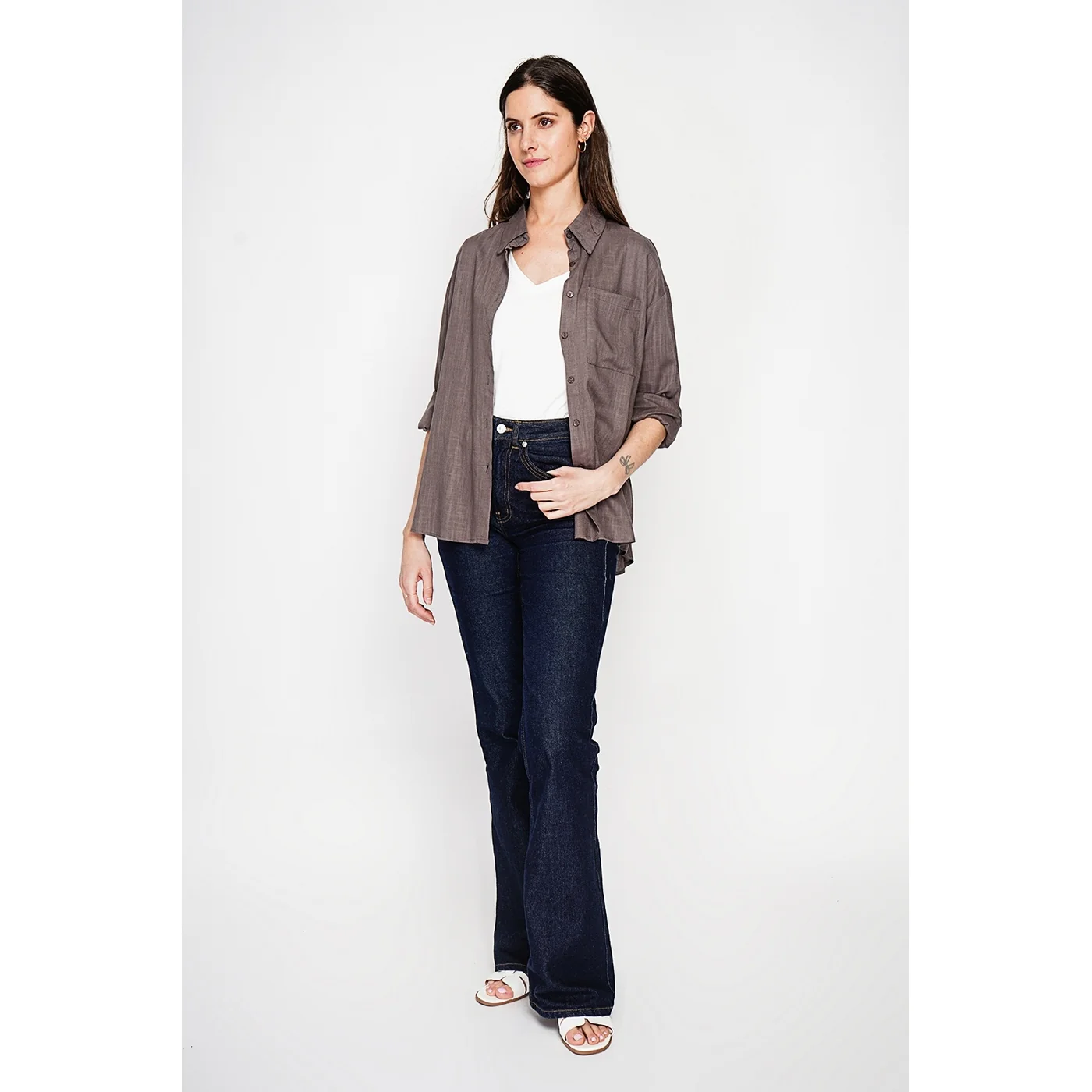 Chemise - Cacao - Image 3