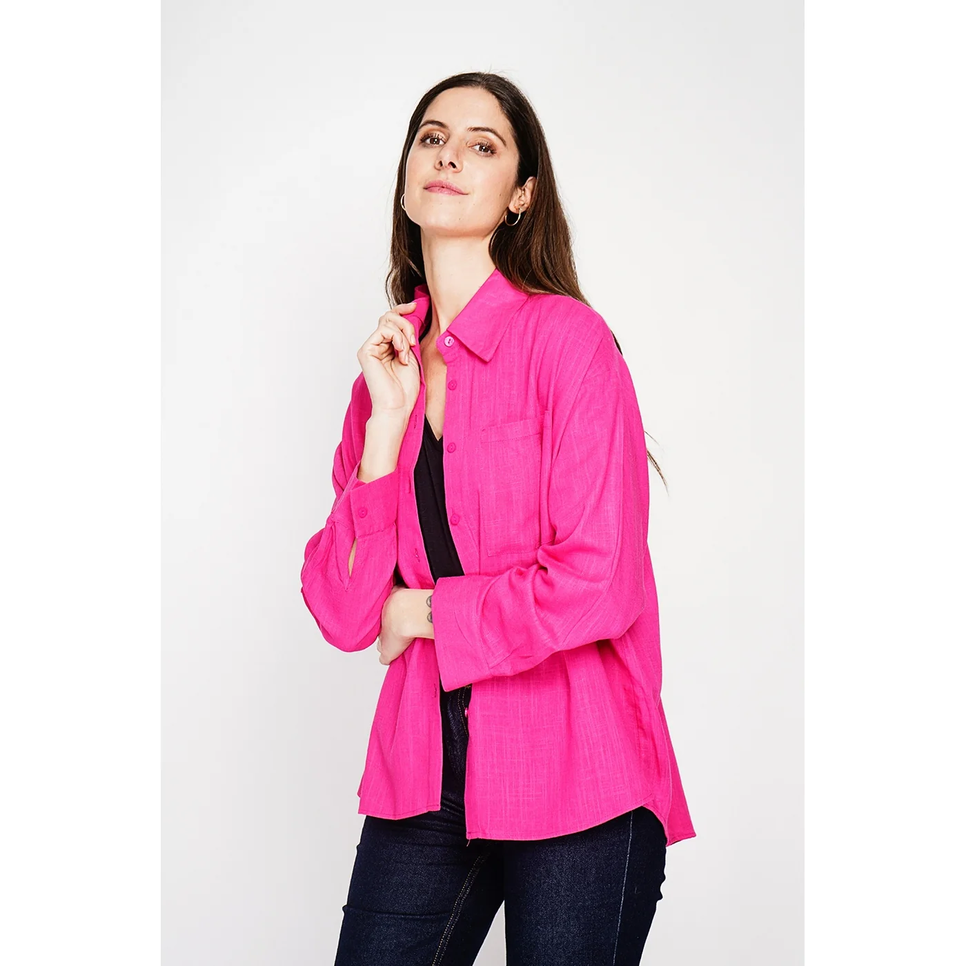 Chemise - Fushia - Image 2