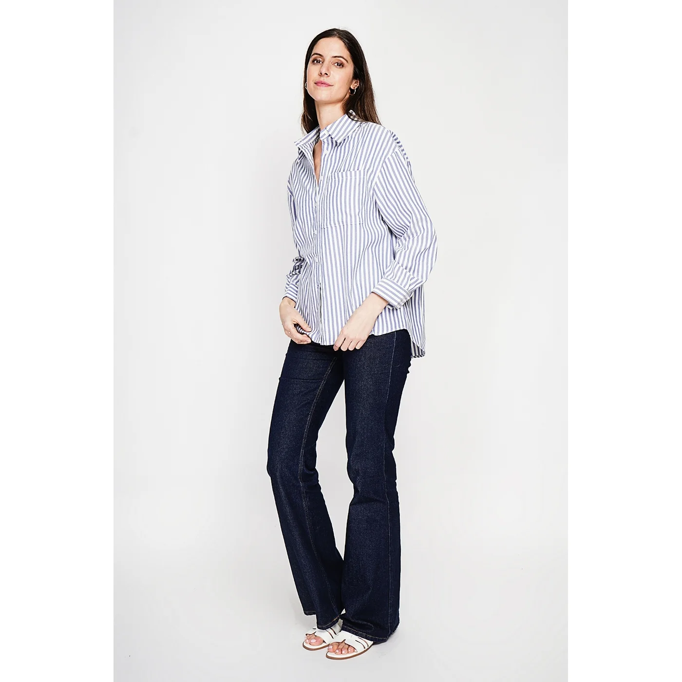 Chemise - Bleu Jeans - Image 2