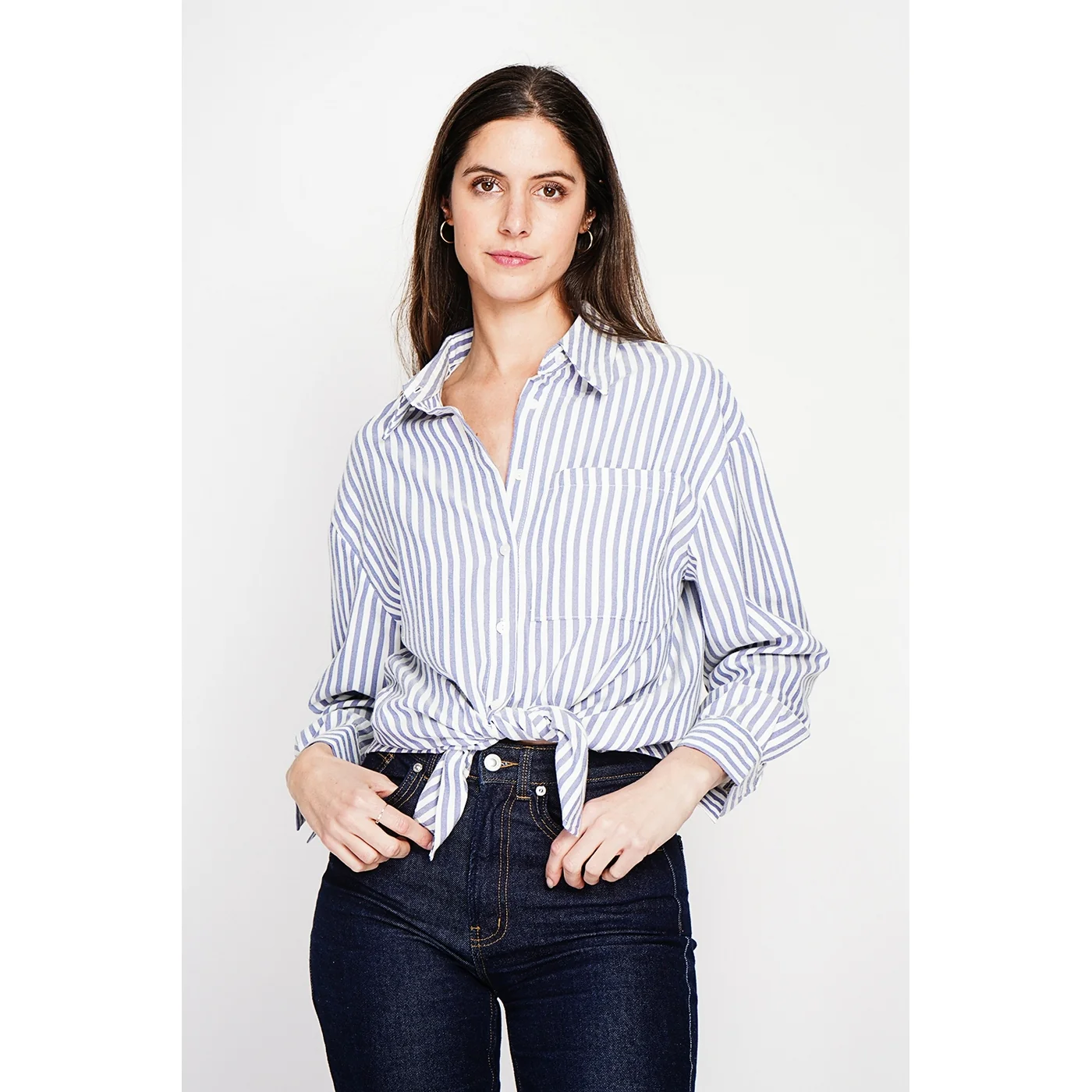 Chemise - Bleu Jeans - Image 3