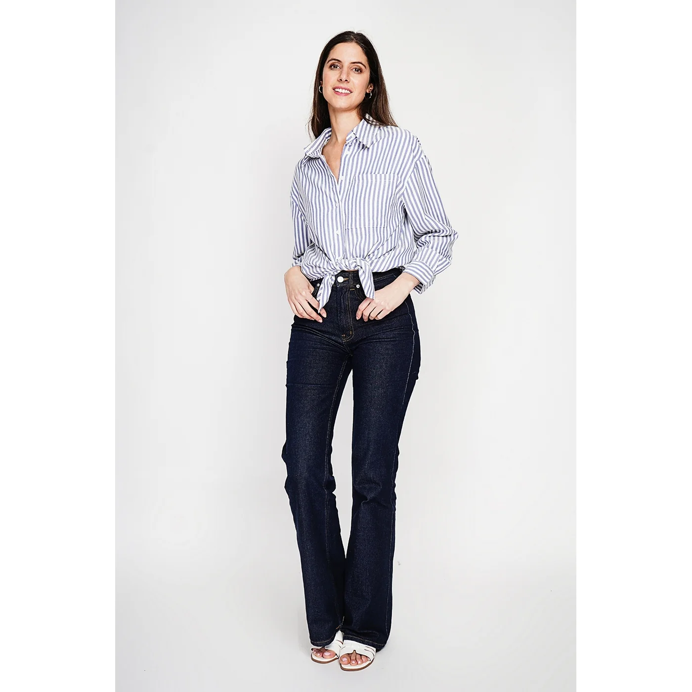 Chemise - Bleu Jeans - Image 4