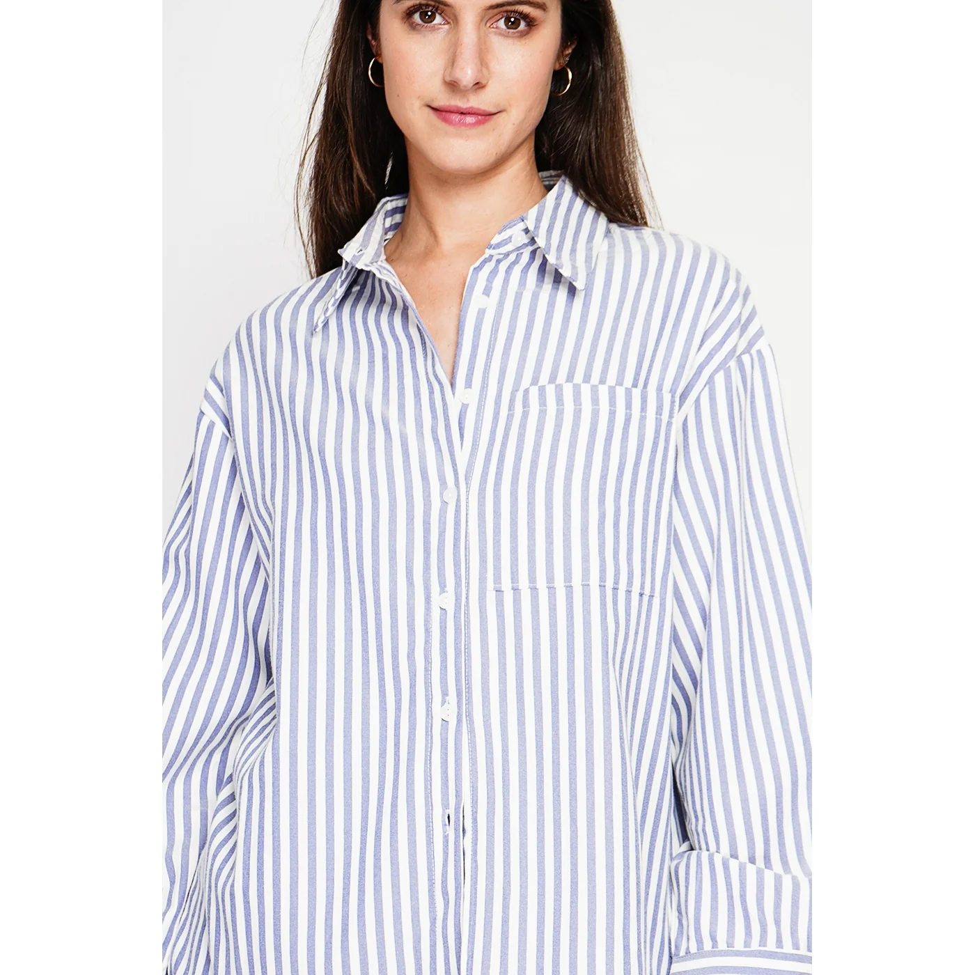 Chemise - Bleu Jeans - Image 6
