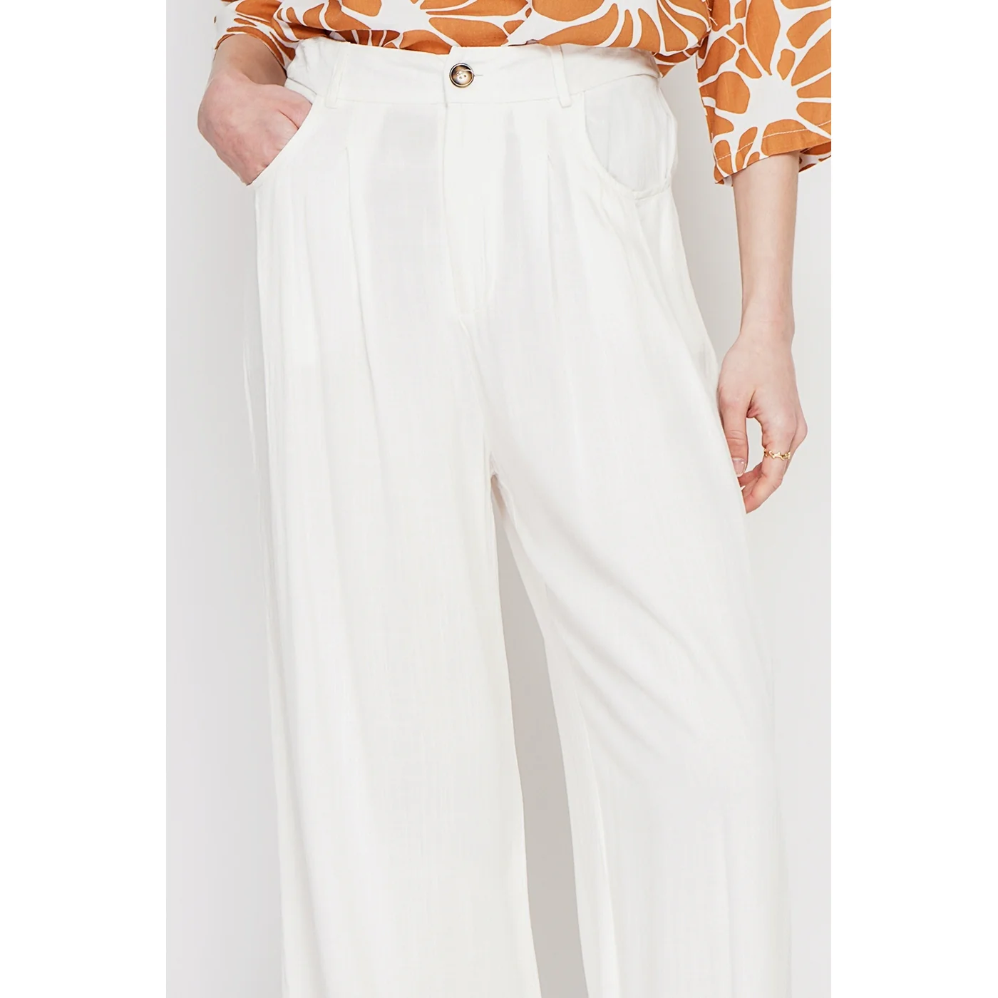 Pantalon - Blanc - Image 2