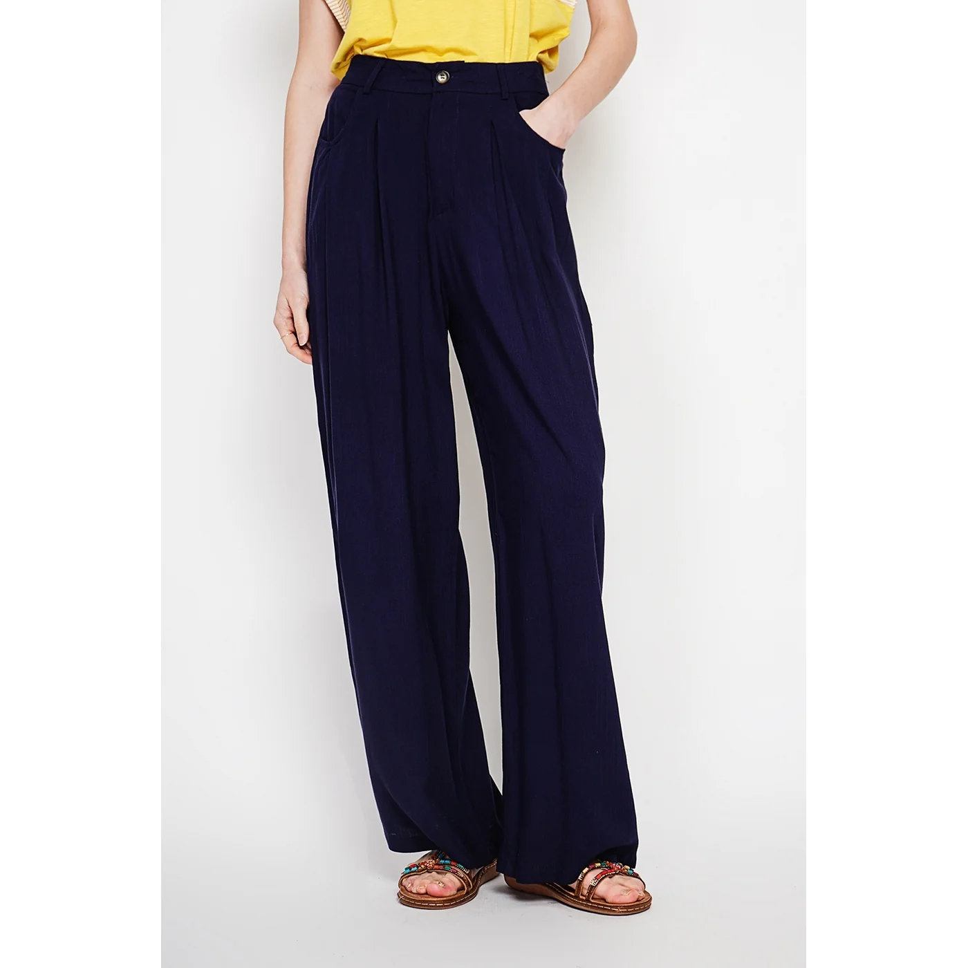 Pantalon - Marine - Image 2