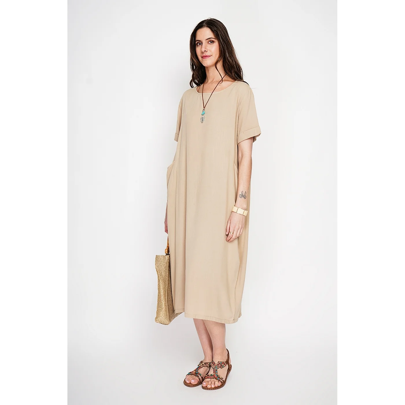 Robe - Camel - Image 2