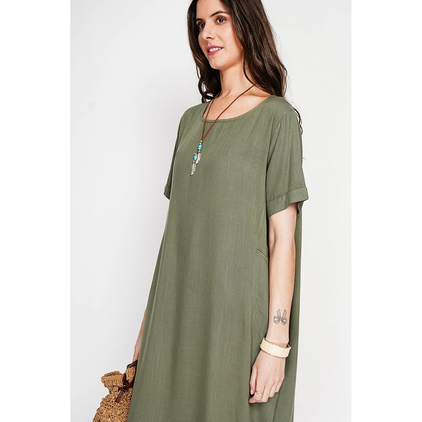 Robe - Kaki - Image 6