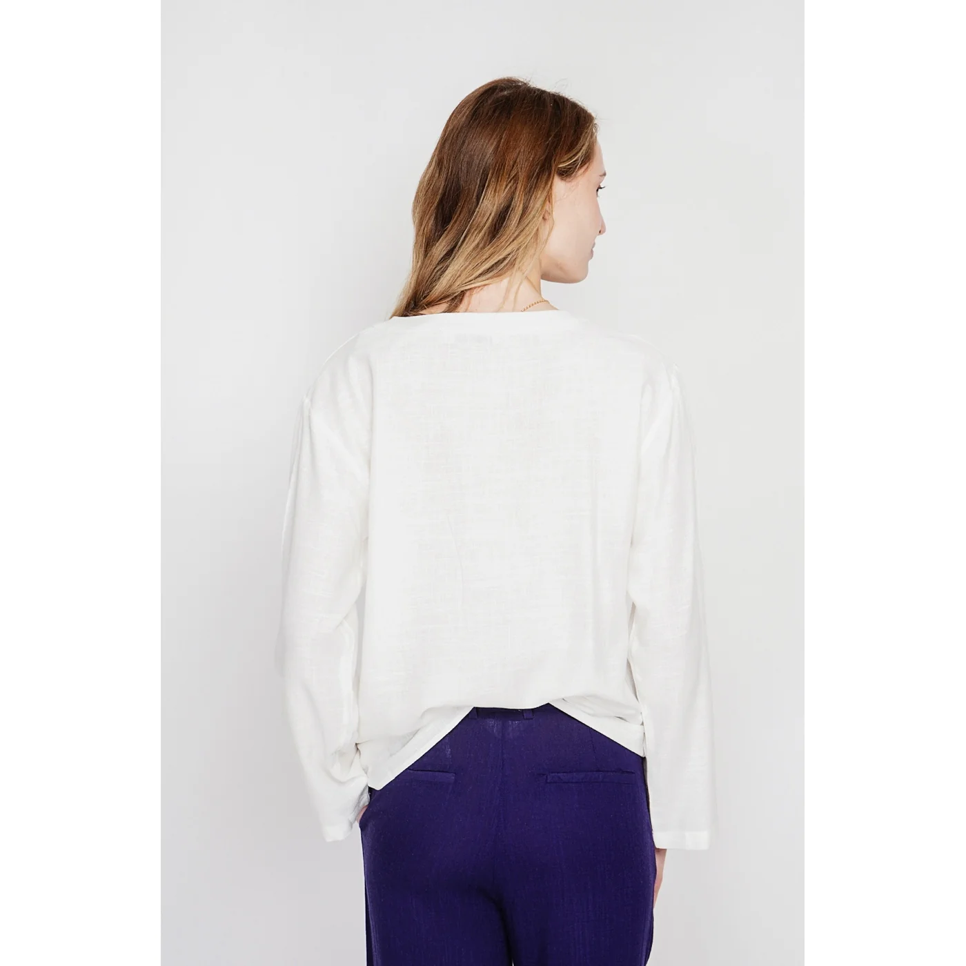 Tunique - Blanc - Image 3