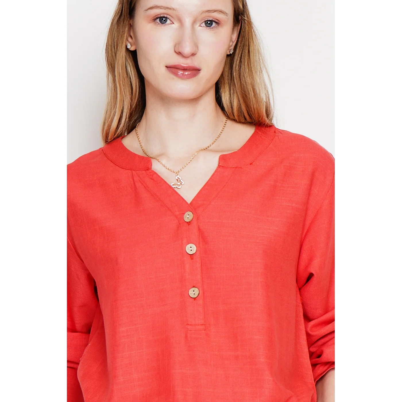 Tunique - Rouge - Image 5