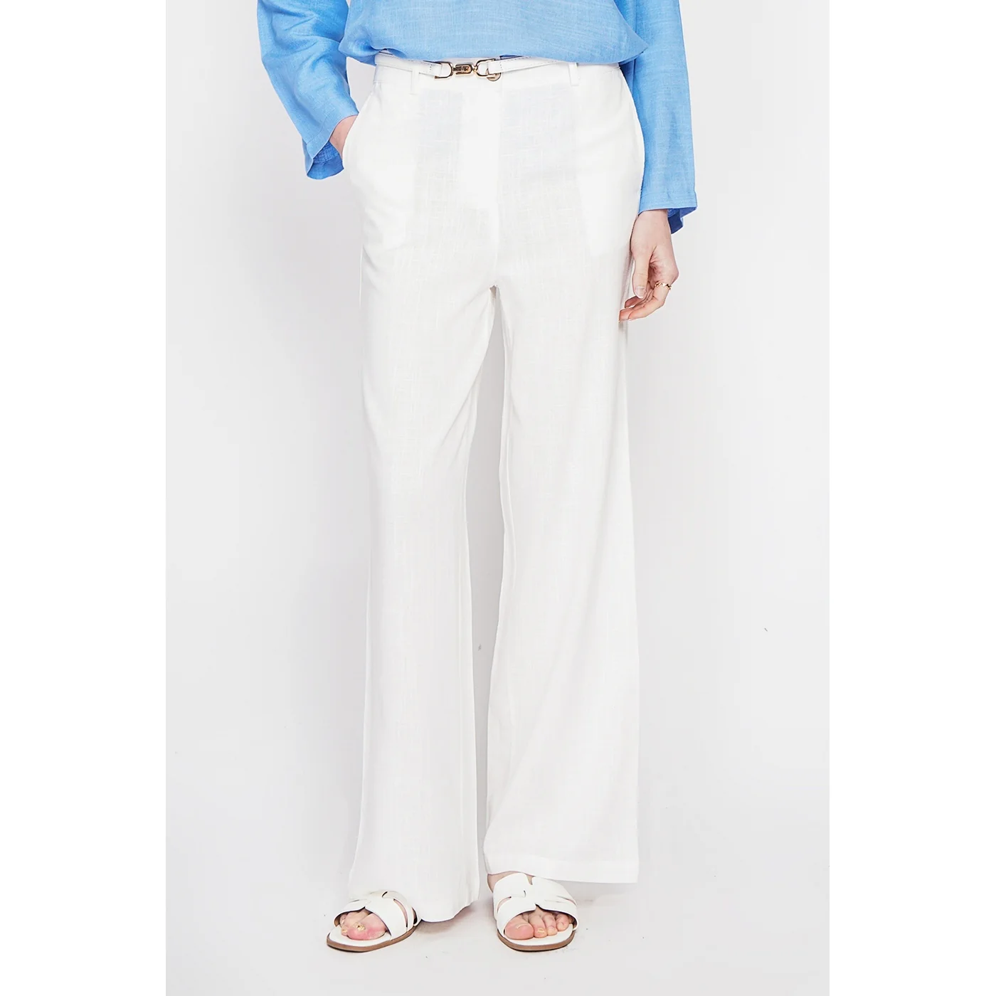 Pantalon - Blanc - Image 2