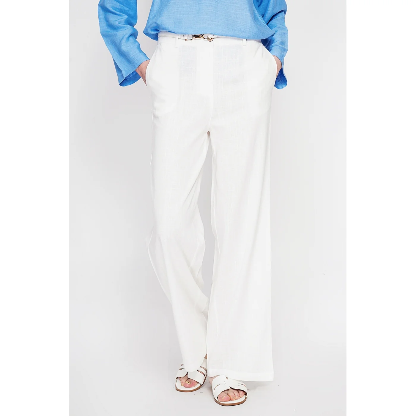 Pantalon - Blanc - Image 3