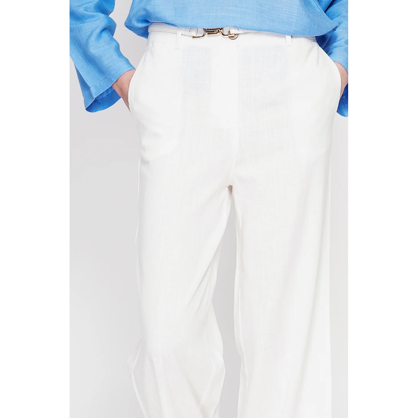 Pantalon - Blanc - Image 4