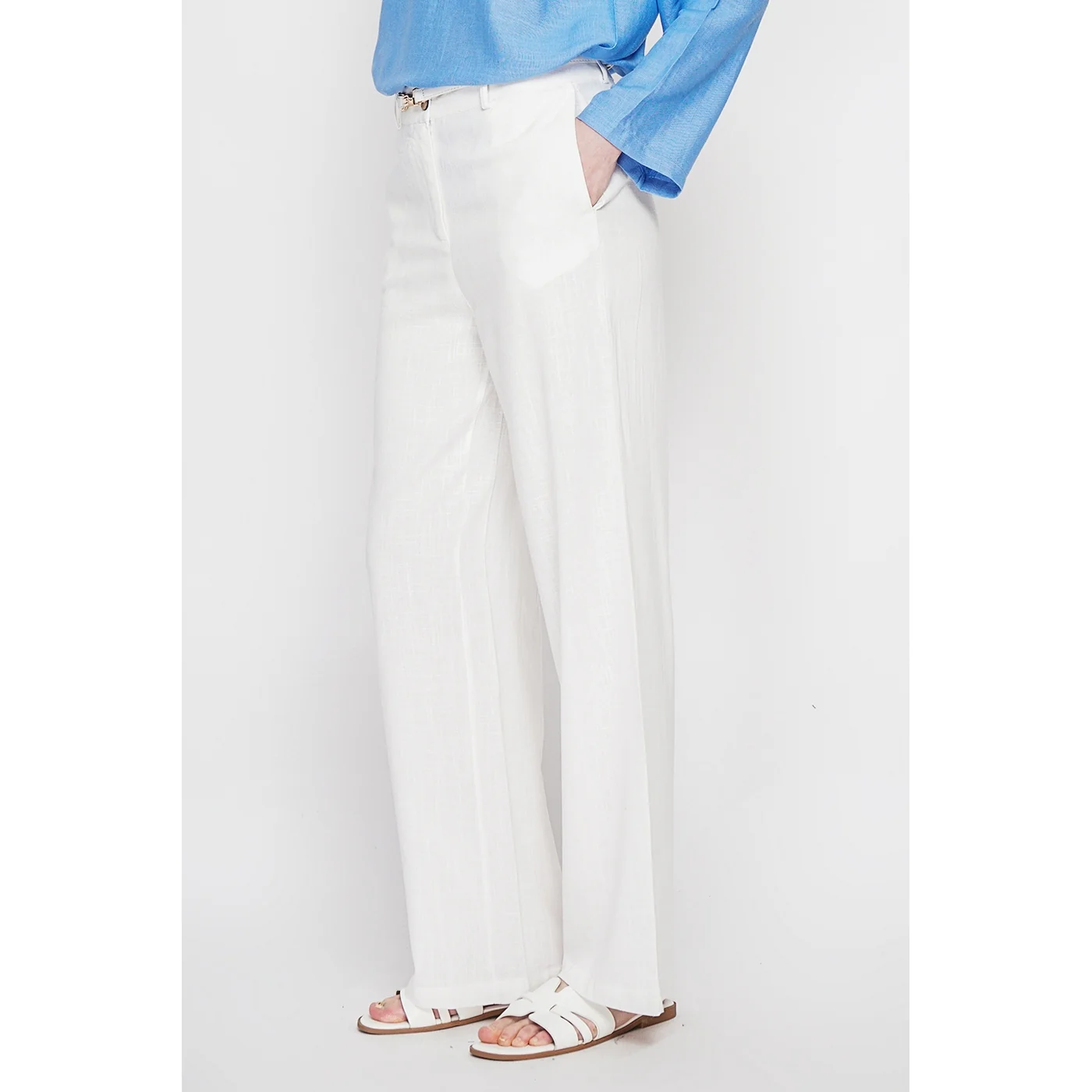 Pantalon - Blanc - Image 5