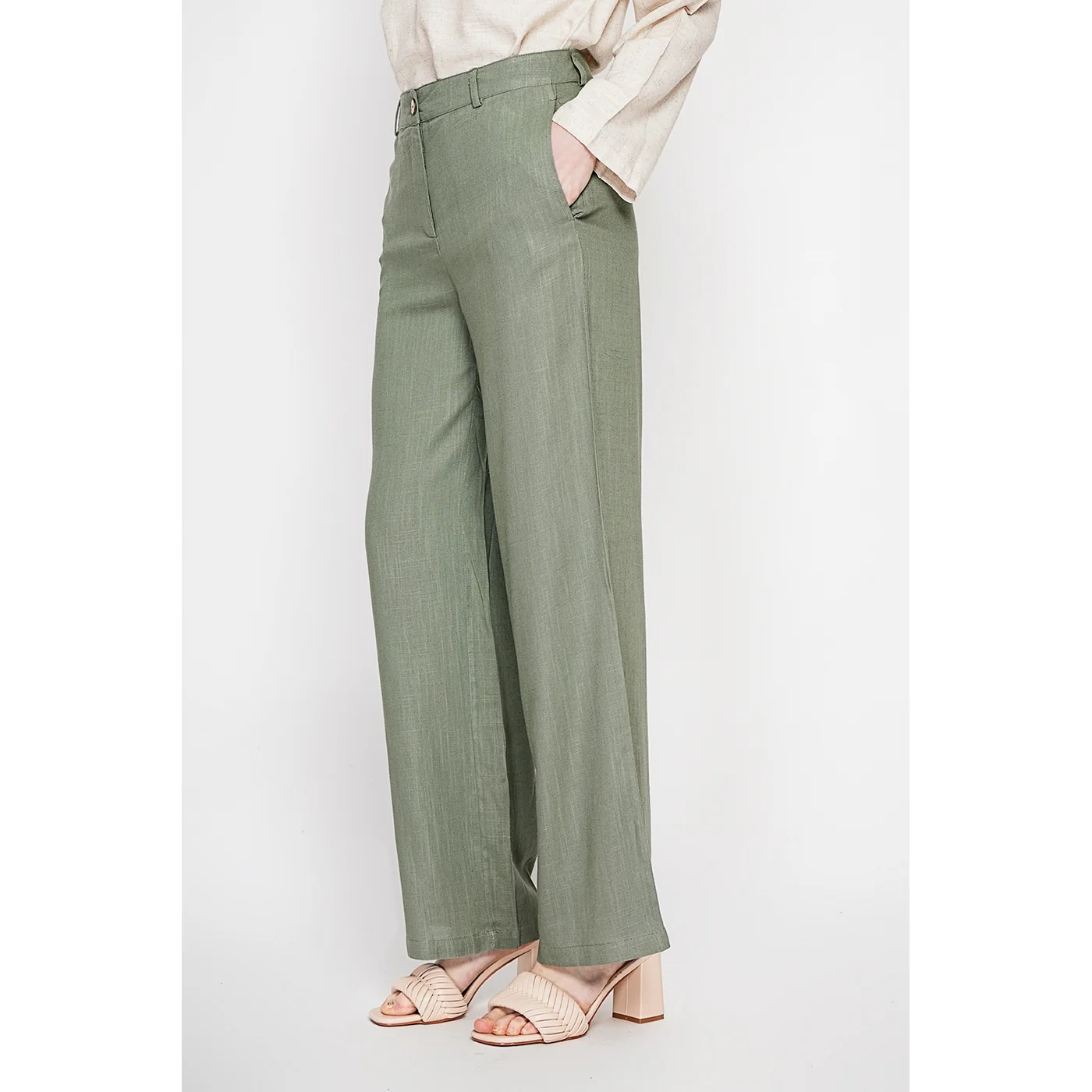 Pantalon - Kaki Claire - Image 2