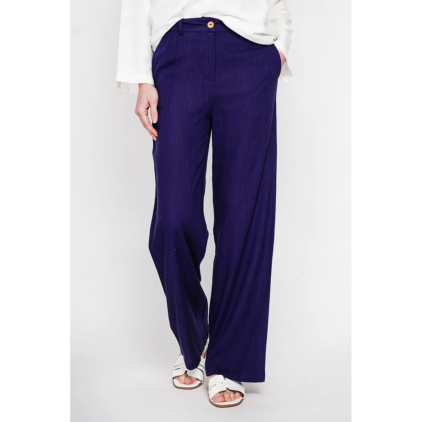 Pantalon - Marine - Image 2