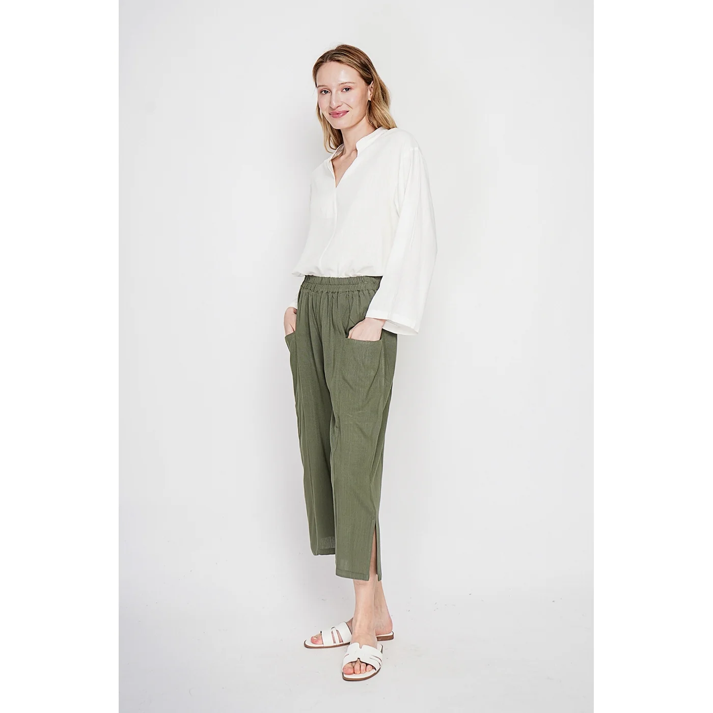 Blouse - Blanc - Image 3