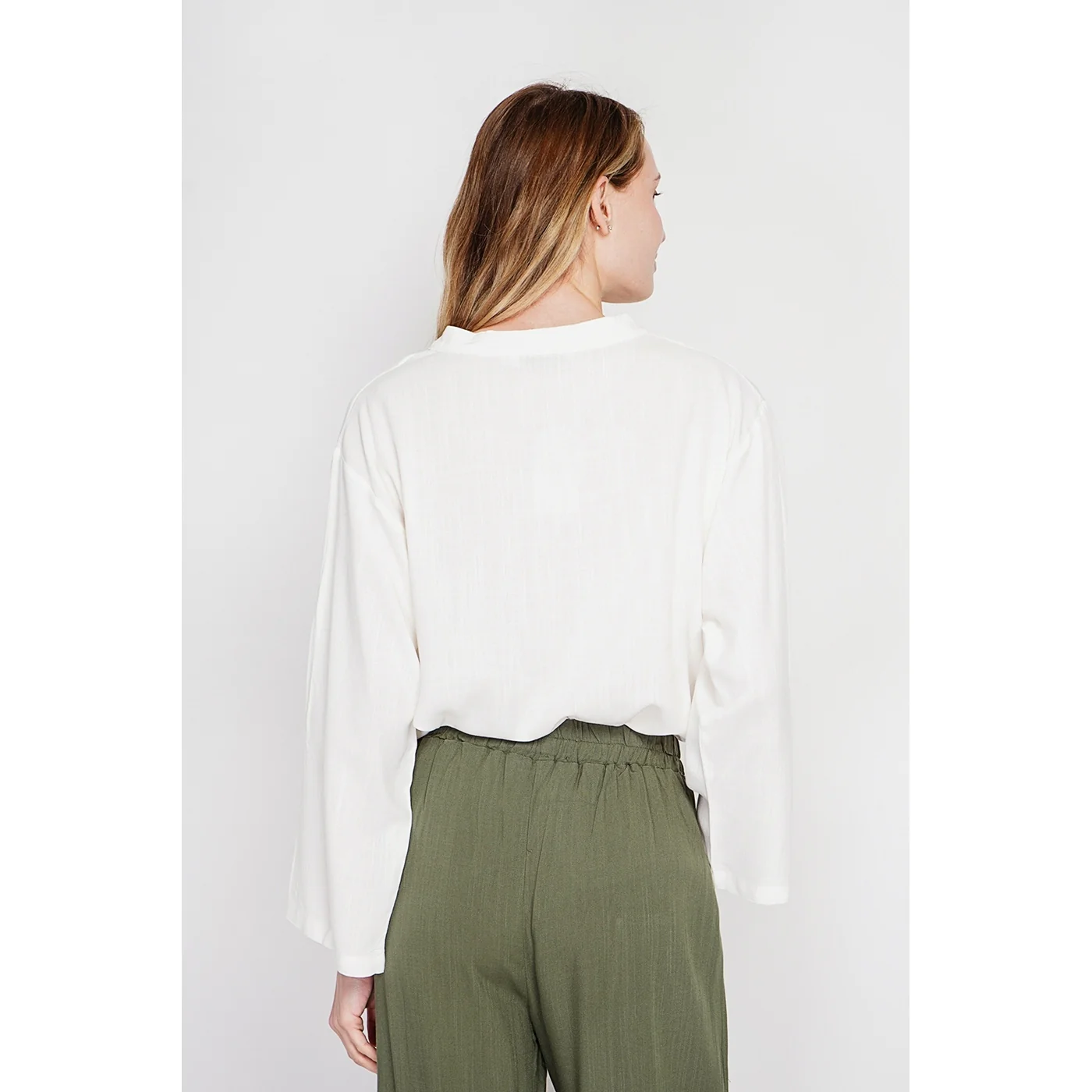 Blouse - Blanc - Image 4