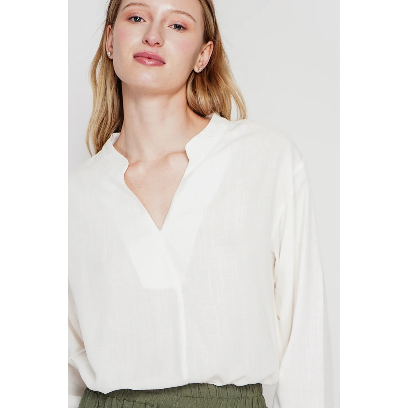 Blouse - Blanc - Image 5